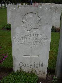 Etaples Military Cemetery - Cook, Walter Craig